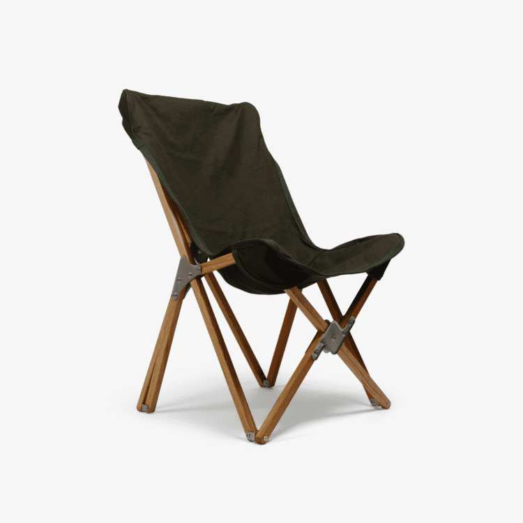 Homecamp Fenby Foldaway Camp Chair - Forest Green