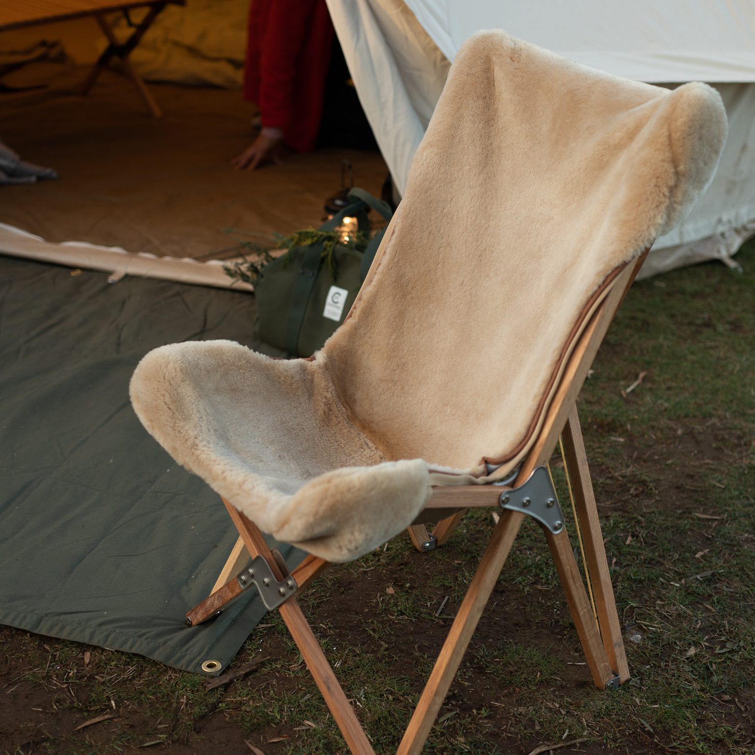 Homecamp Fenby Camp Chair - Forest Green