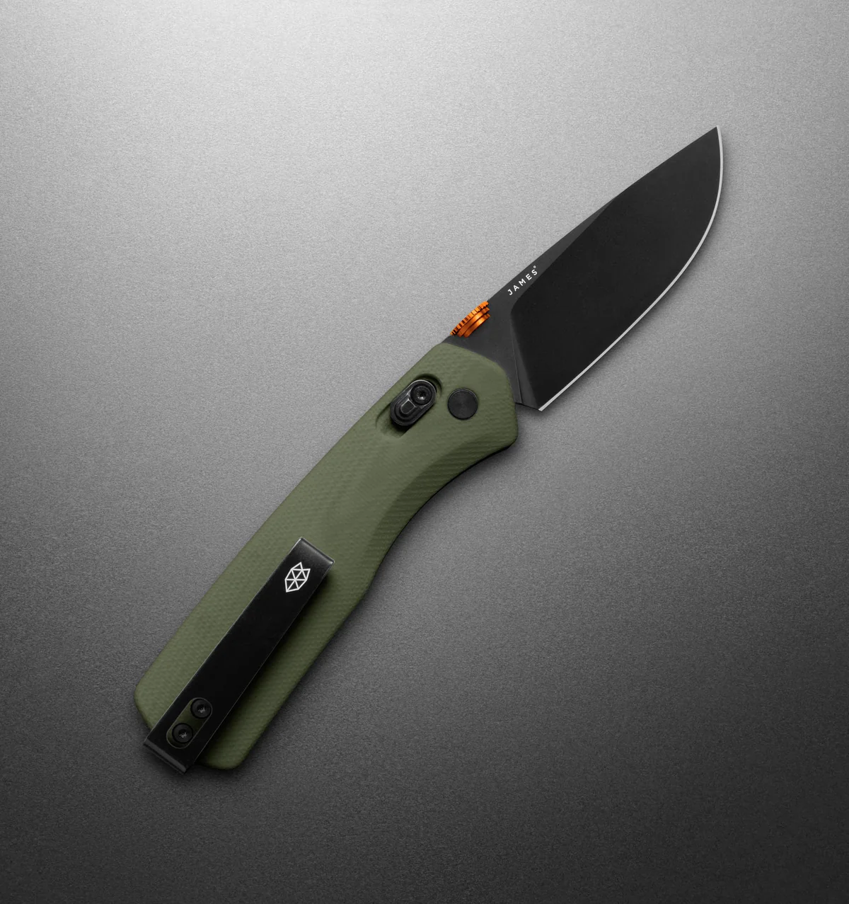 The James Brand - The Carter - OD Green / Orange / Black - Image 4