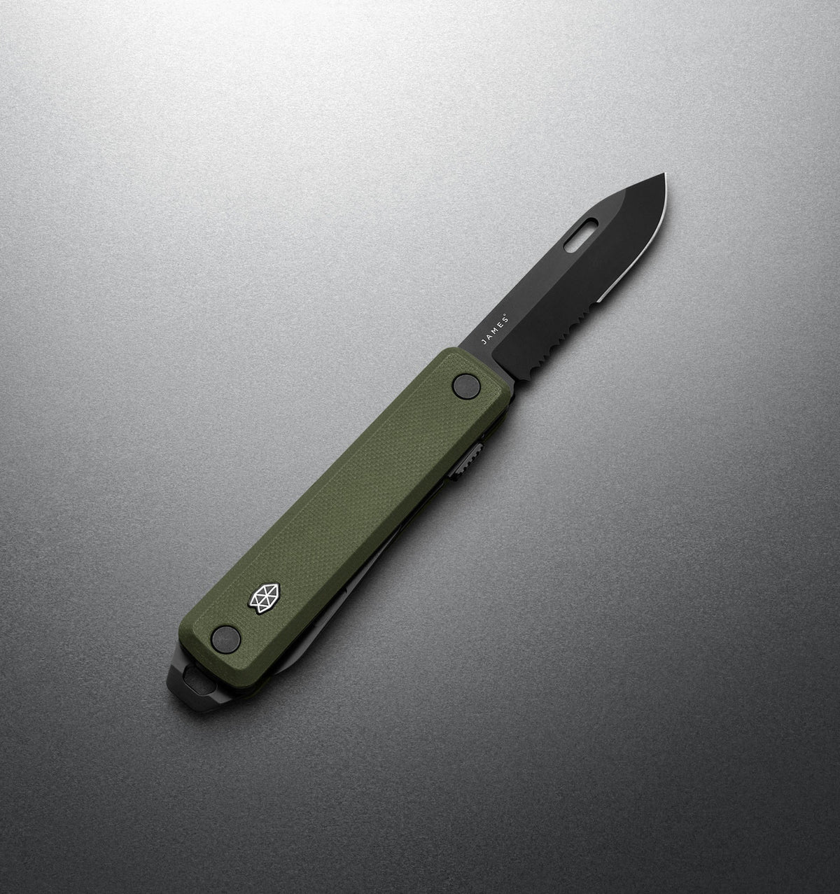 The James Brand - The Ellis - Scissors - OD Green / Black - Image 2