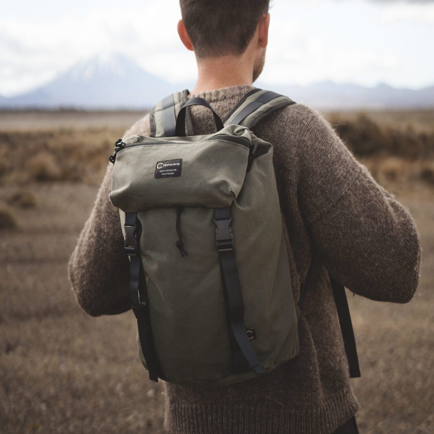 Homecamp Minimalist Backpack - Forest Green - Image 2