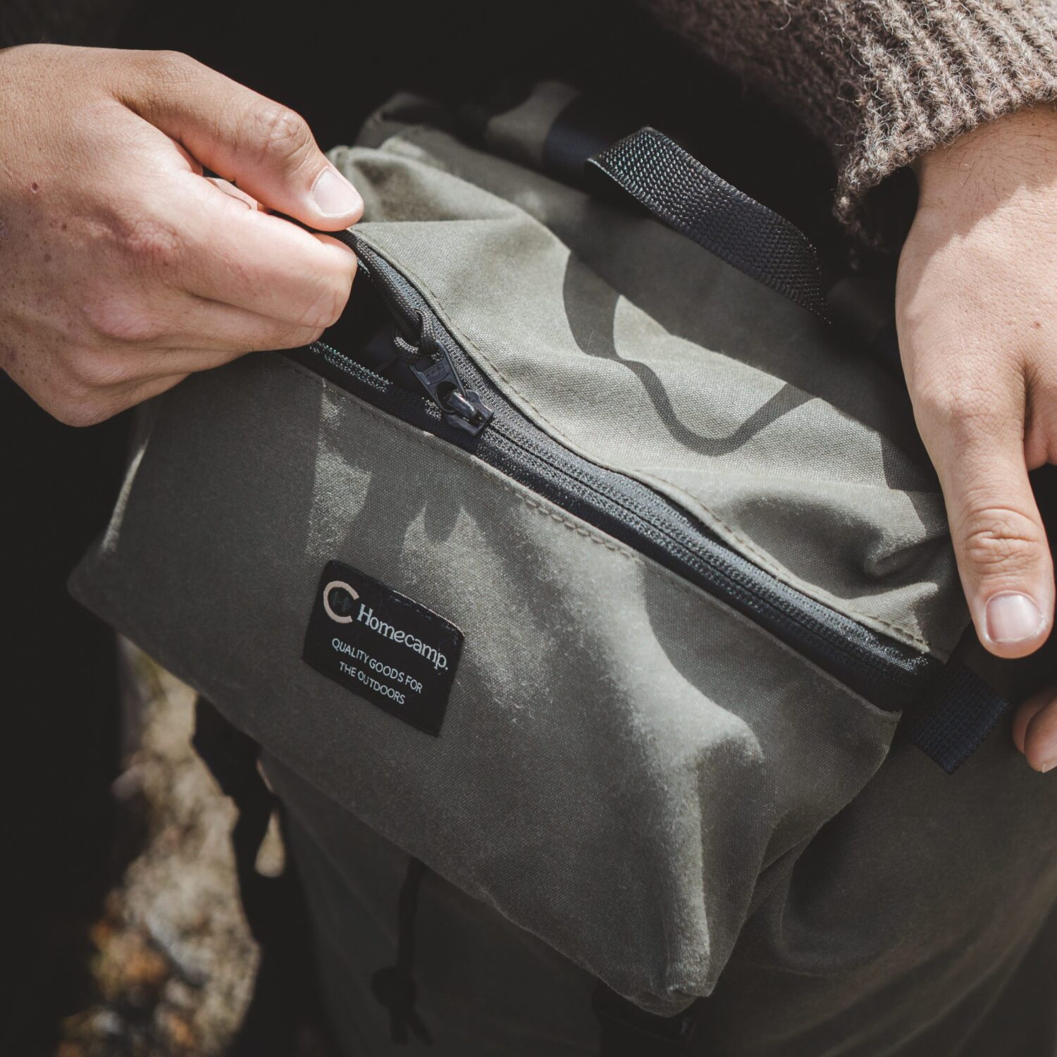 Homecamp Minimalist Backpack - Forest Green - Image 4