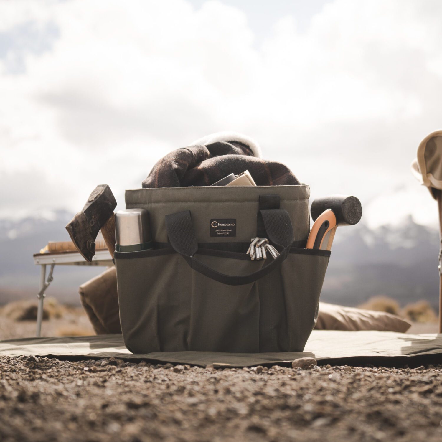 Homecamp Tool Tote - Forest Green - Image 2