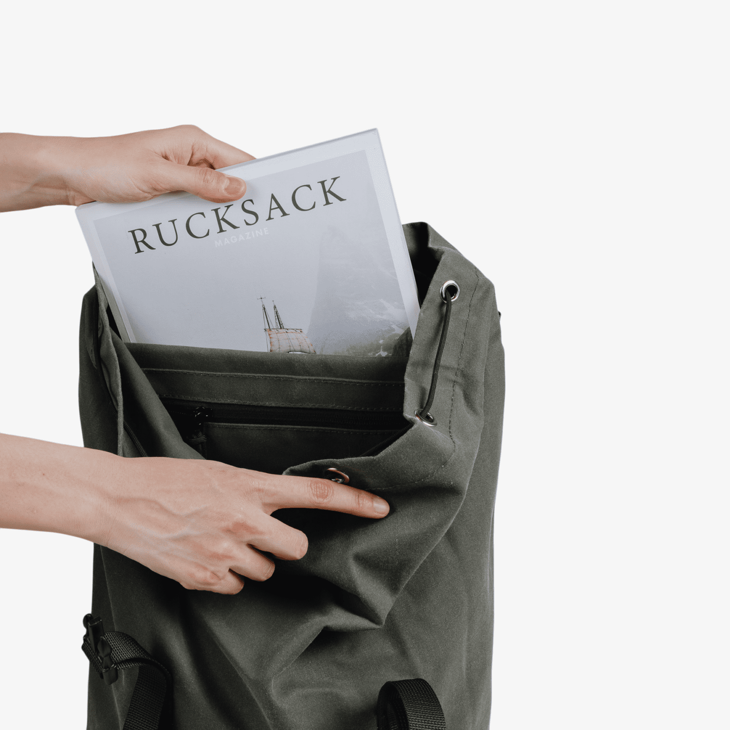 Homecamp Minimalist Backpack - Forest Green - Image 5