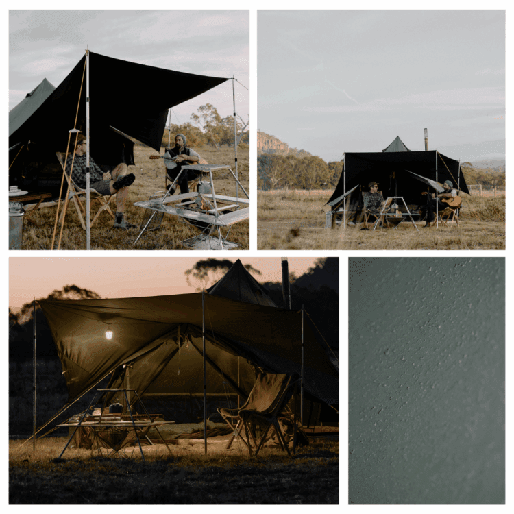 Gray Minimalist Interior Photo Collage Instagram post