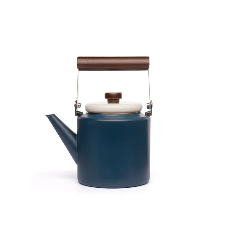 CKW-1036 Enamel 2-Tone Kettle - Deep Indigo2